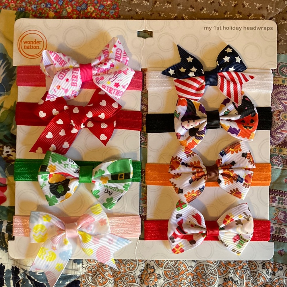 My 1st Holiday Headwraps by Wonder Nation
